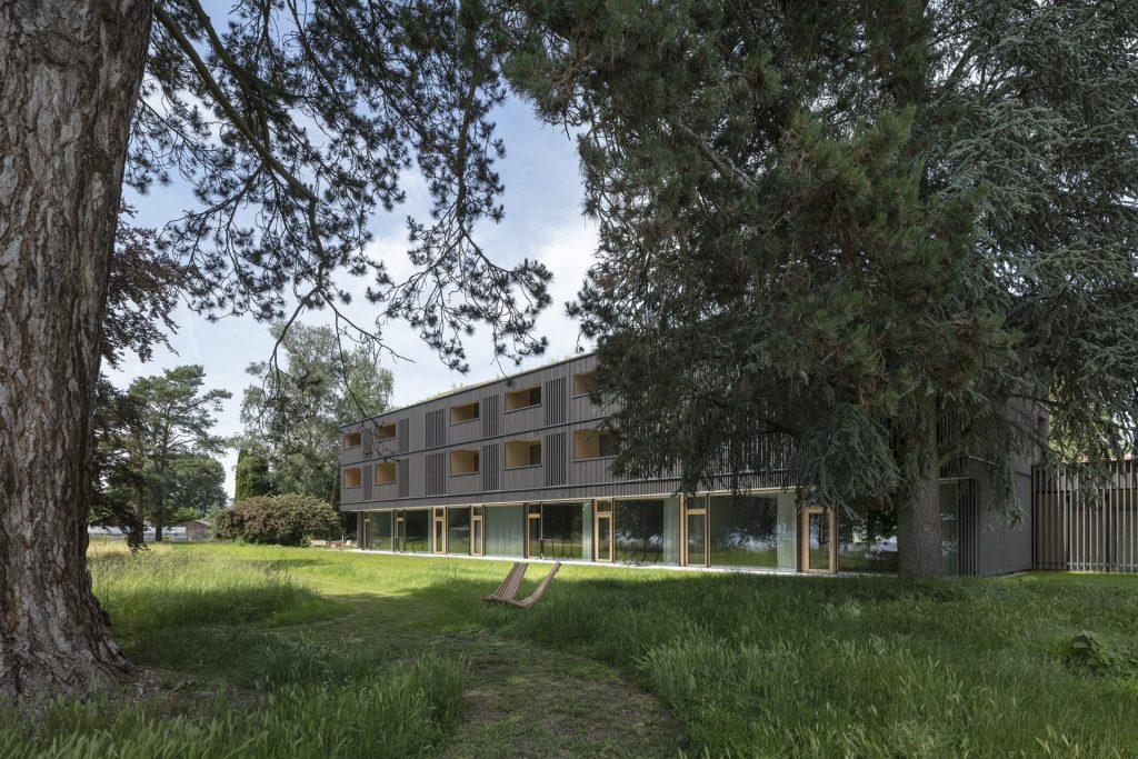 Moderne Architektur im Freien